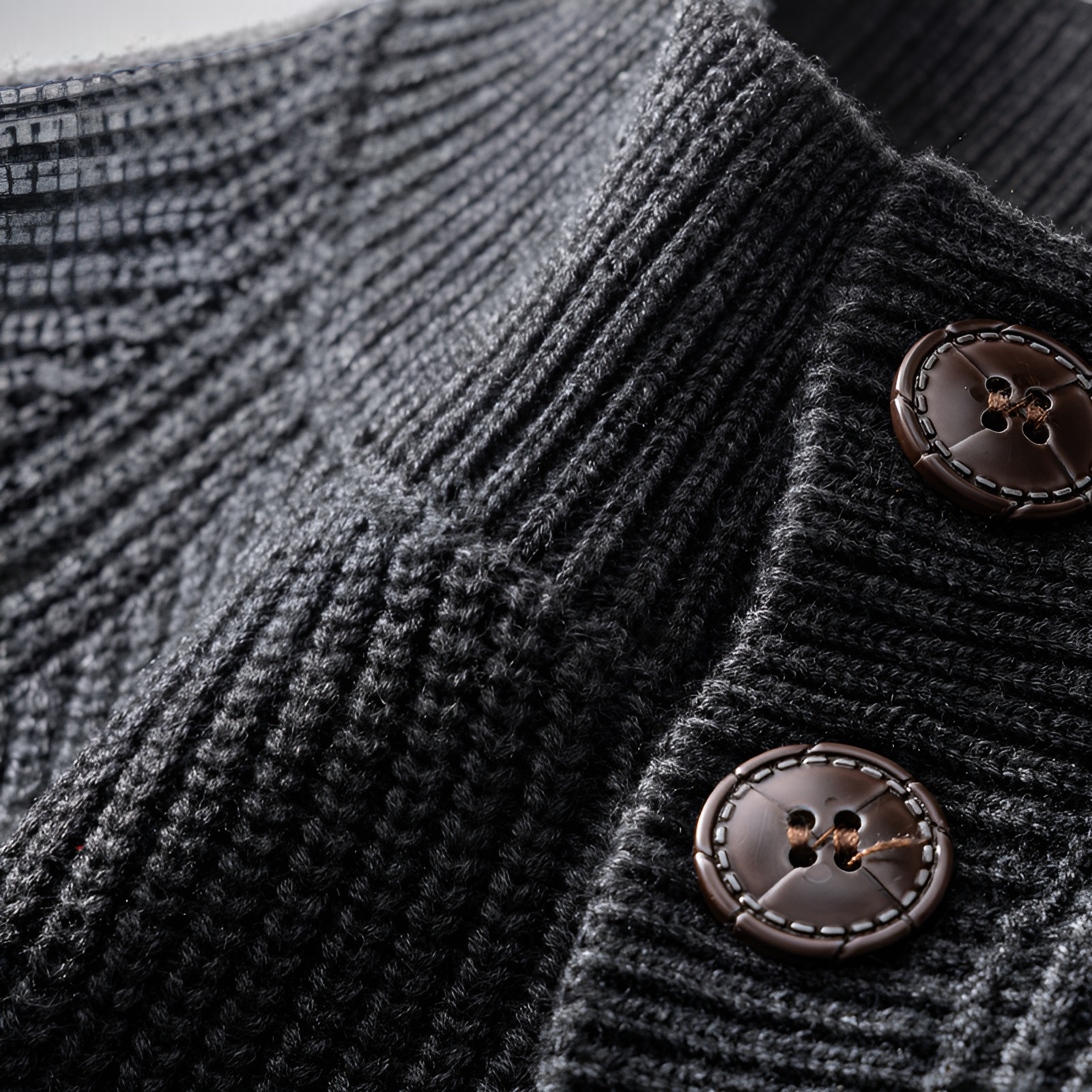 라글런 슬리브 울 스웨터