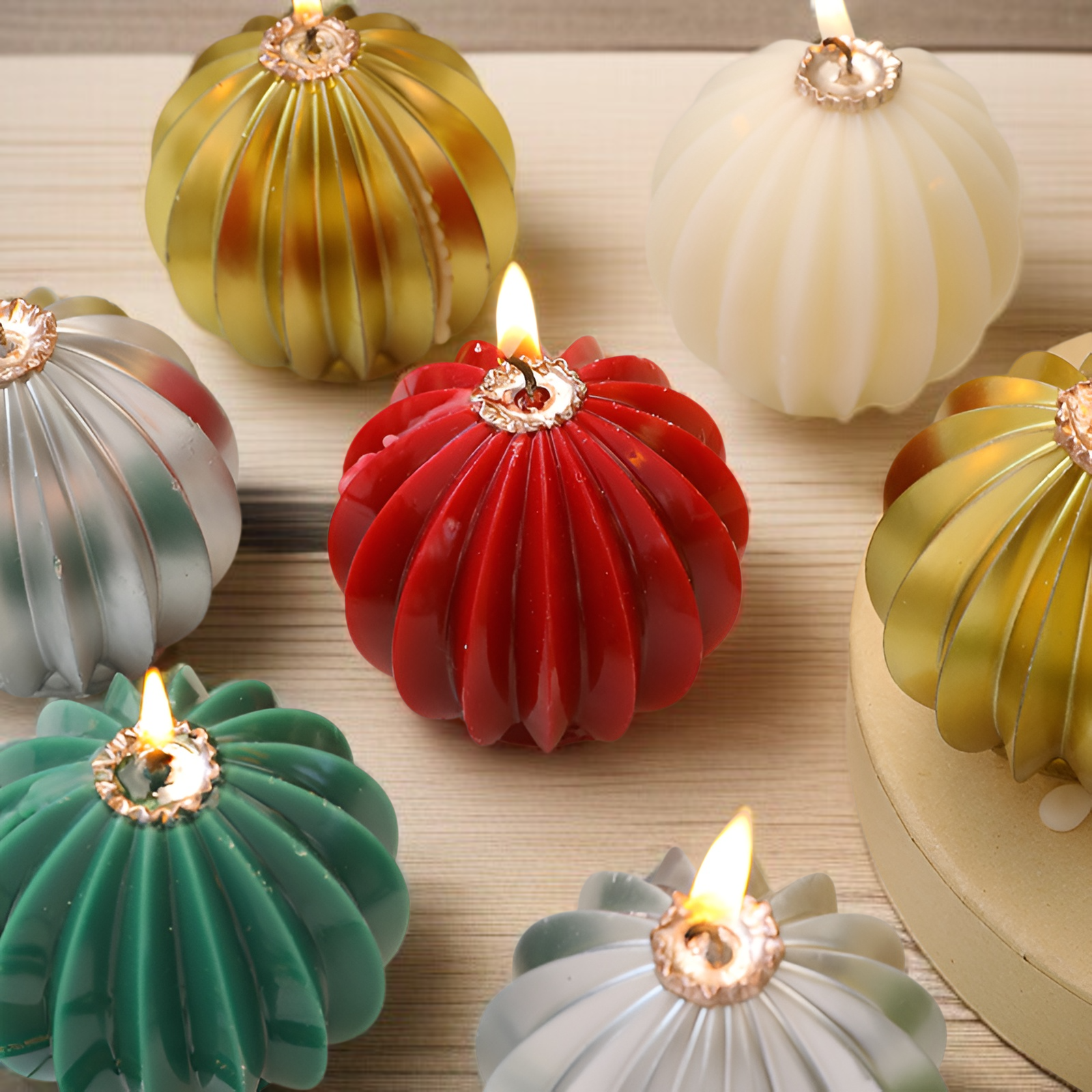 เทียนหอมจีบลูกเพิ่มบรรยากาศบ้าน