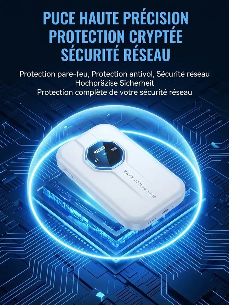Mini Routeur Wi-Fi Sans Carte SIM Illimité | Pour Tous Vos Appareils | Révolutionnaire
