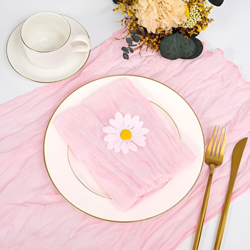 Square crepe placemats