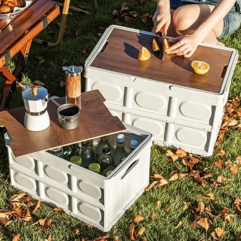 대용량 휴대용 접이식 수납박스