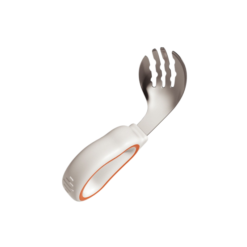 ช้อนงอสแตนเลสสำหรับเด็ก