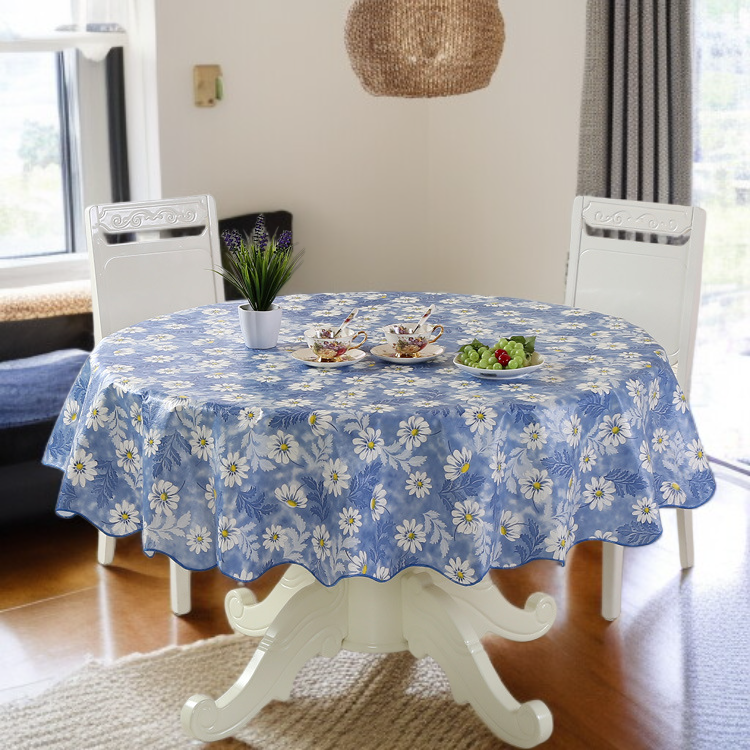 원형 방수 테이블보