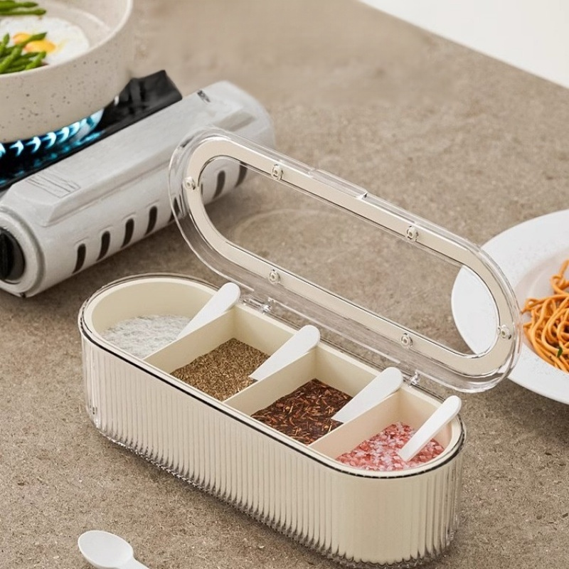 帶勺子的多功能調料盒