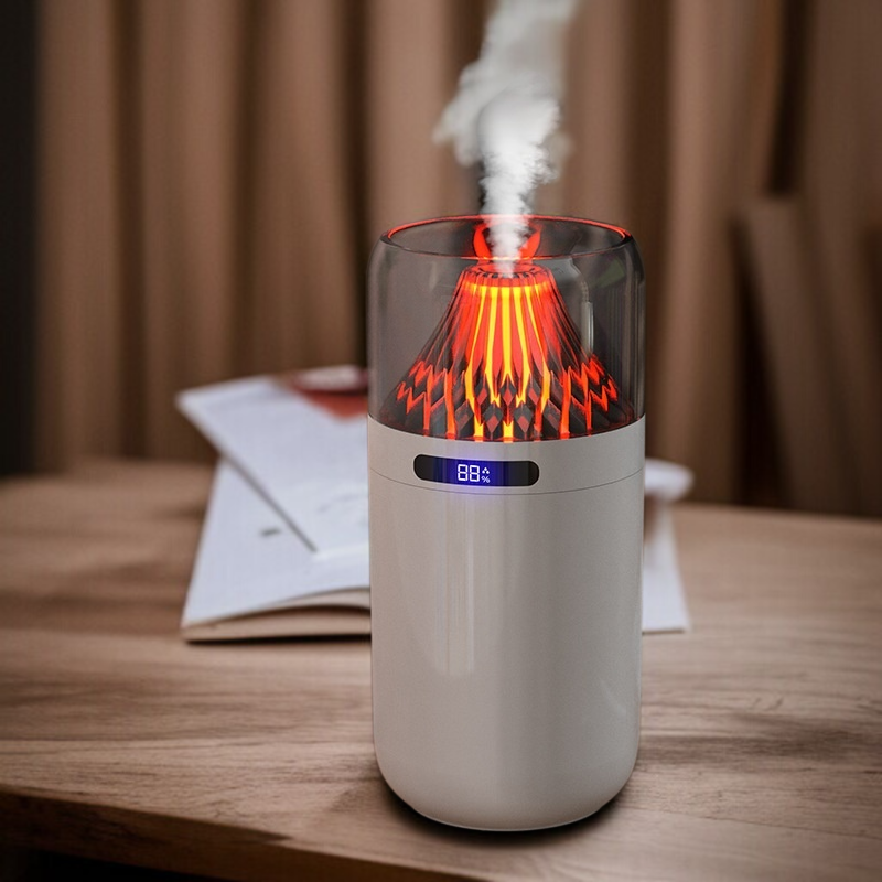 Tragbarer Leiser Luftbefeuchter für Schlafzimmer Büro und Auto mit Aromatherapie