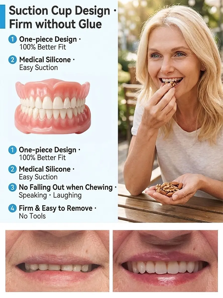  [Epic Upgrade] Premium Full Cover Dentures