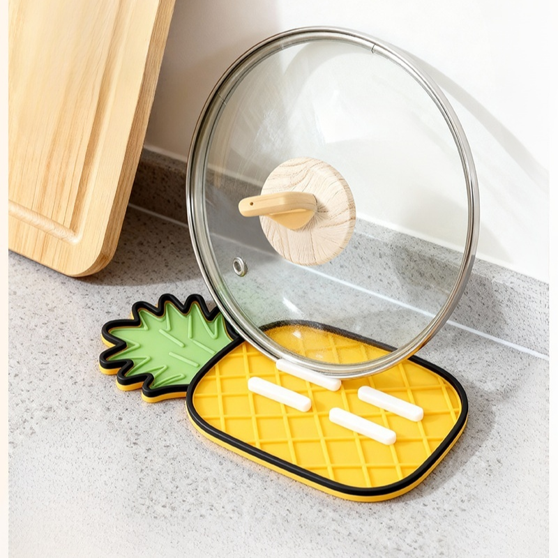 Silicone Non-slip Pot Lid Mat for Kitchen
