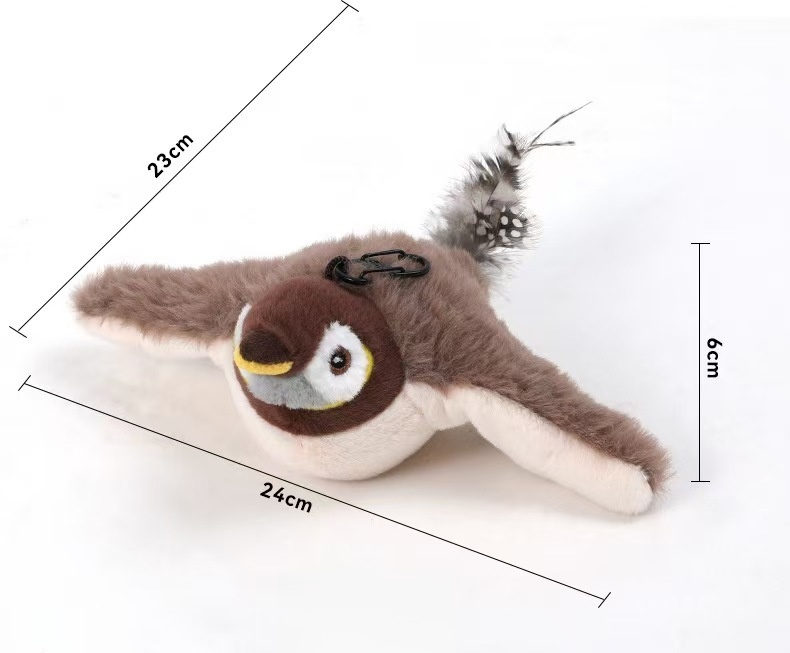 jouets de simulation de moineau