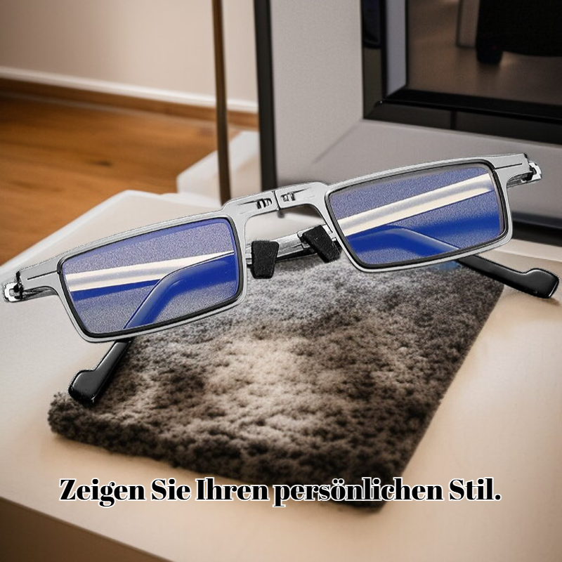 Luxus-Lesebrille mit elegantem Muster