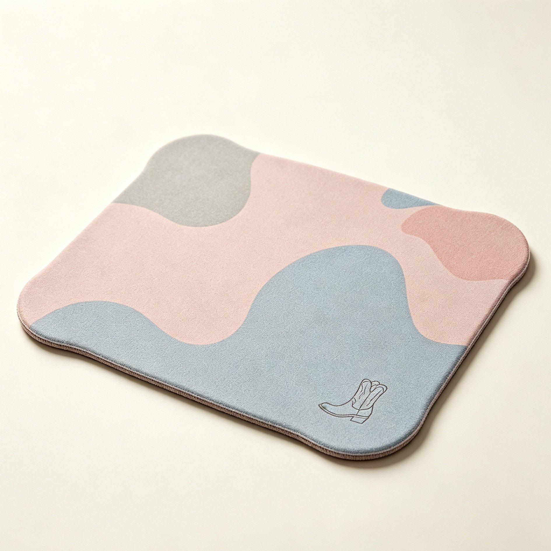 Soft matte denim anti-slip mat
