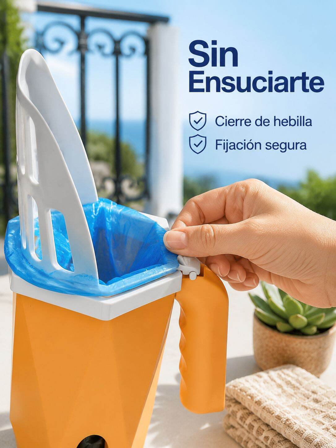 Kit de pala para arena de gato y bolsas de basura
