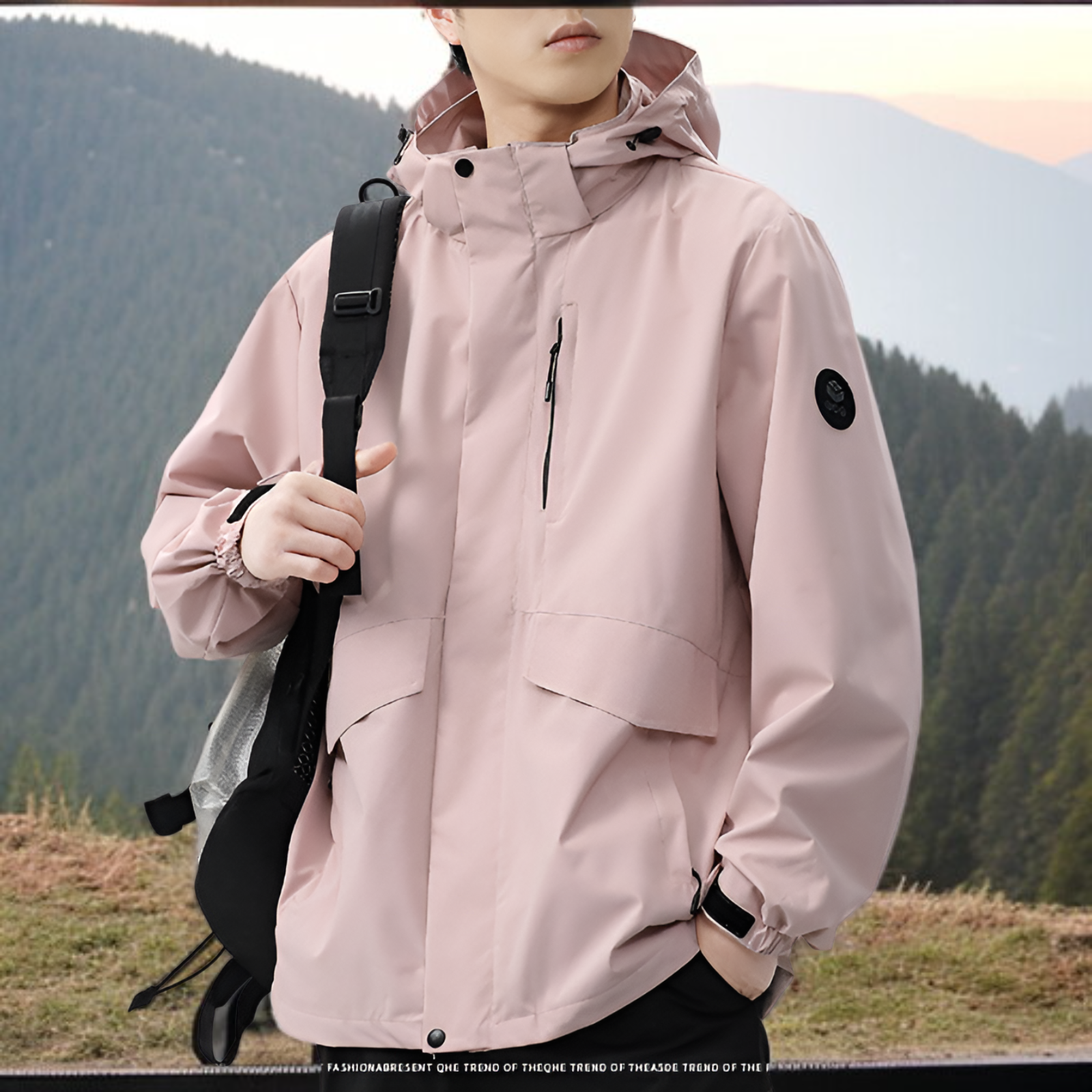 春秋新作 メンズアウトドアジャケット 工装風 防風防寒 冬用カジュアルジャンパー