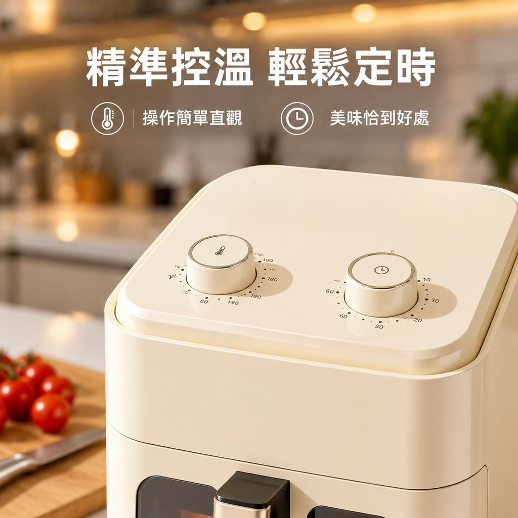 家用大容量無油電炸鍋