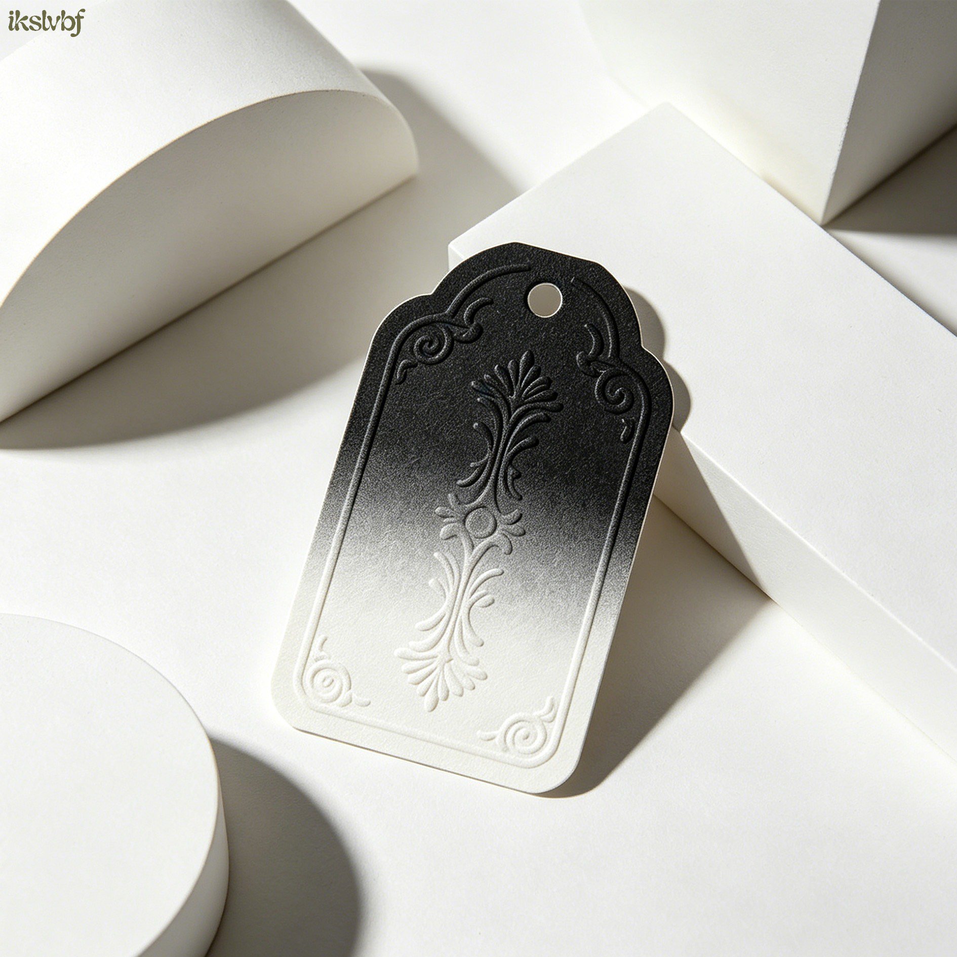 Kraft paper label stickers (100 stickers)