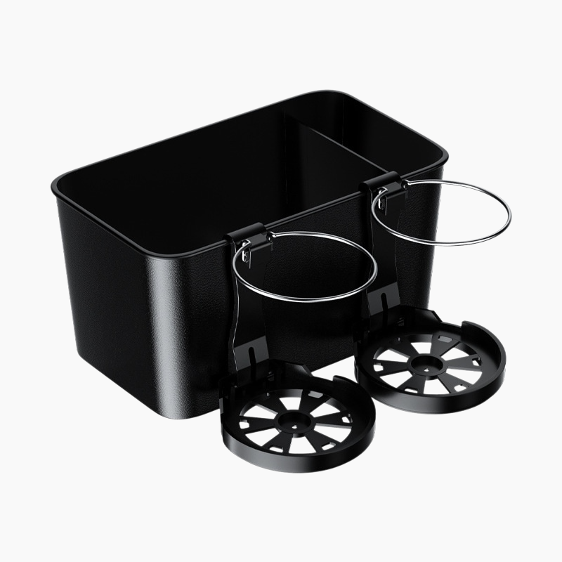 Car Multi-Storage Box Armrest Tray Multi-Function Tissue Case Cup Holder