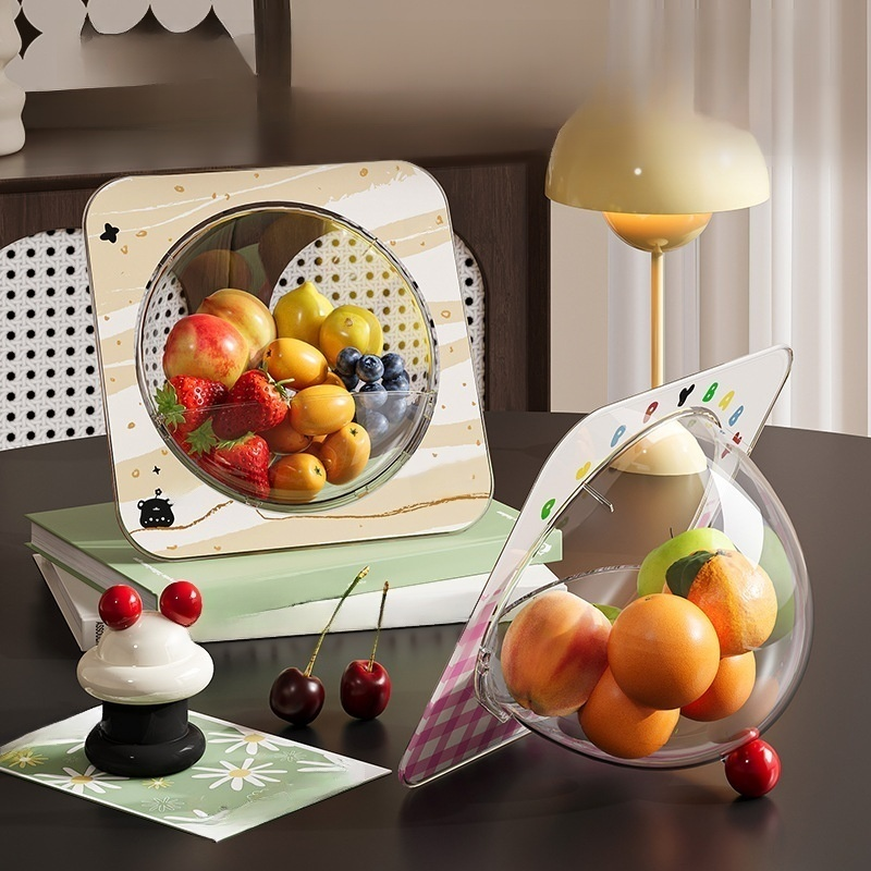 家庭用の繊細なフルーツプレート