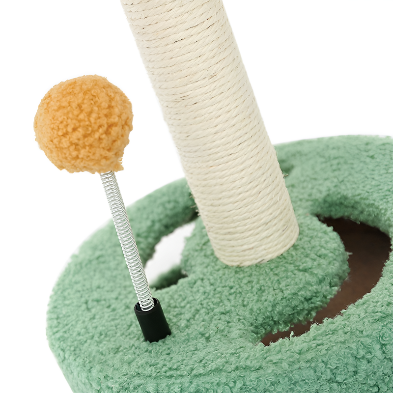 ของเล่นแมวที่ลับเล็บแบบจานหมุนขนาดเล็ก