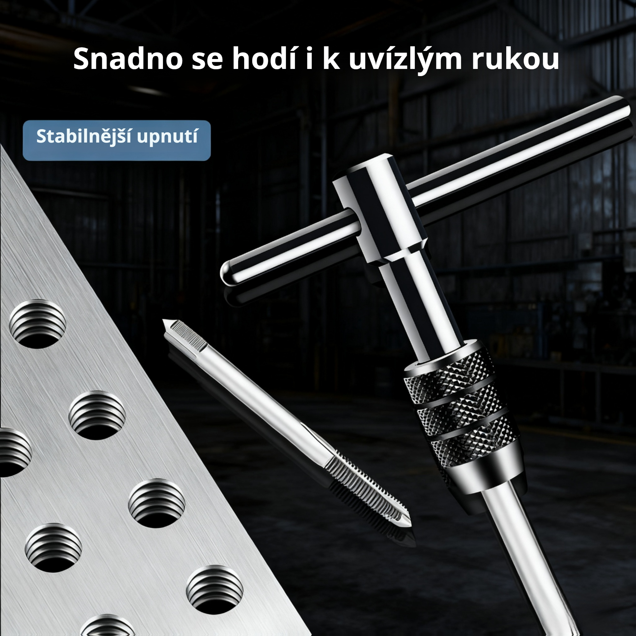 Detail kuželové desky pro zubní opravy