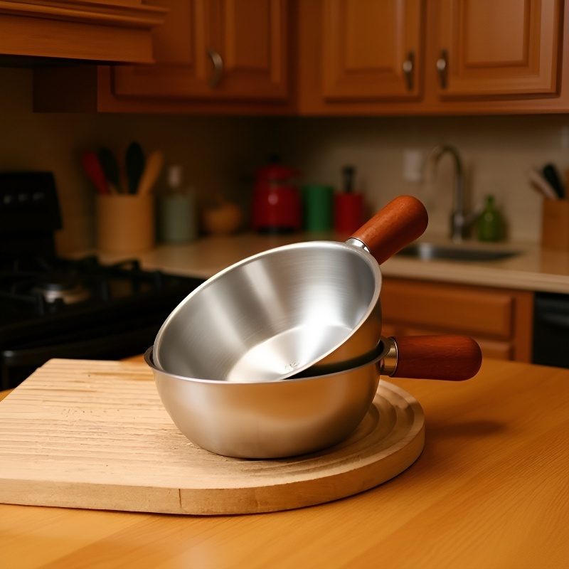 Olla multifuncional de acero inoxidable para sopa y fideos