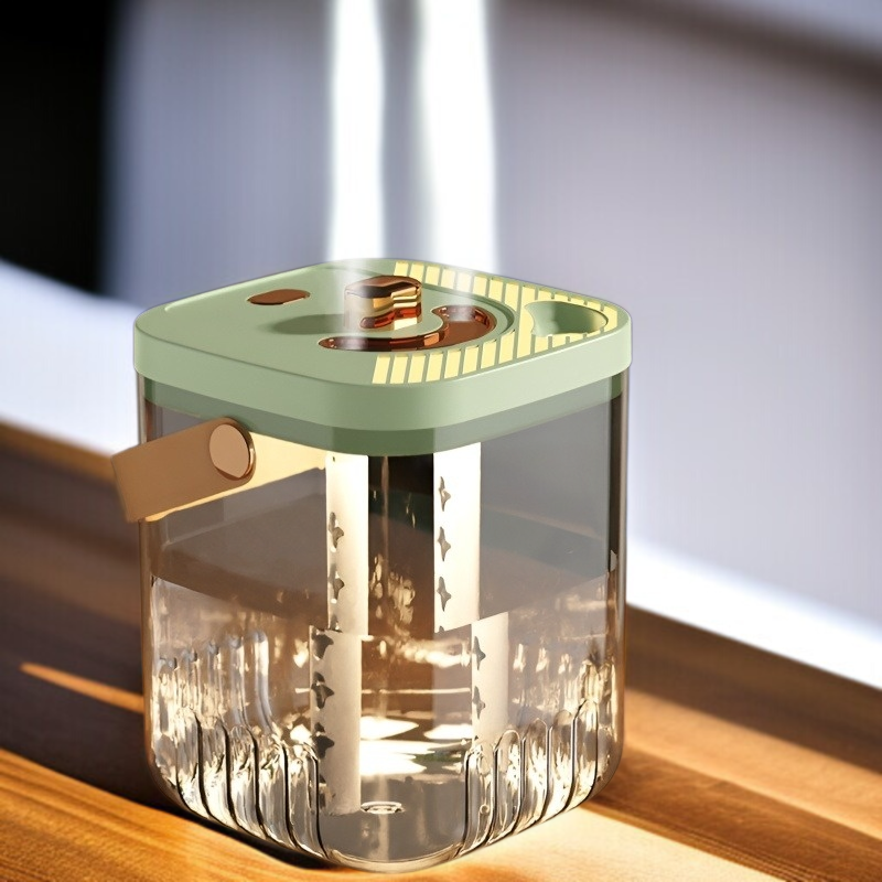 가정용 임산부 침실 소형 공기 청정 투명 무음 항습 가습기