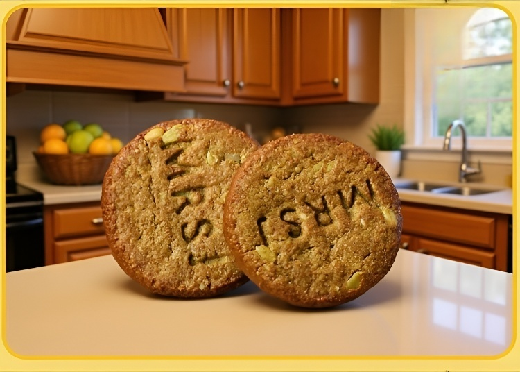 全粒粉ビスケットの美味しさを伝える写真