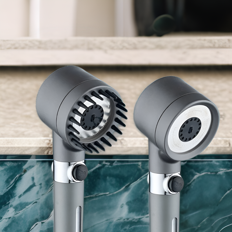 ドイツ製加圧フィルター付き3段階シャワーヘッド家庭用バスルームセット