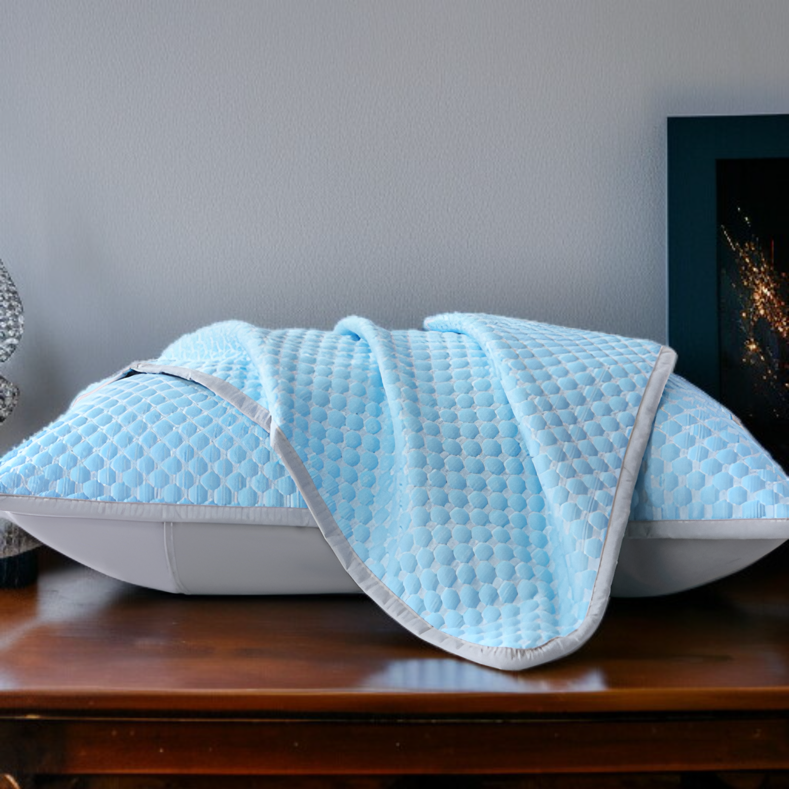 柔軟親膚的高級真絲枕頭套