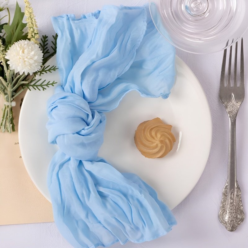 Square crepe placemats