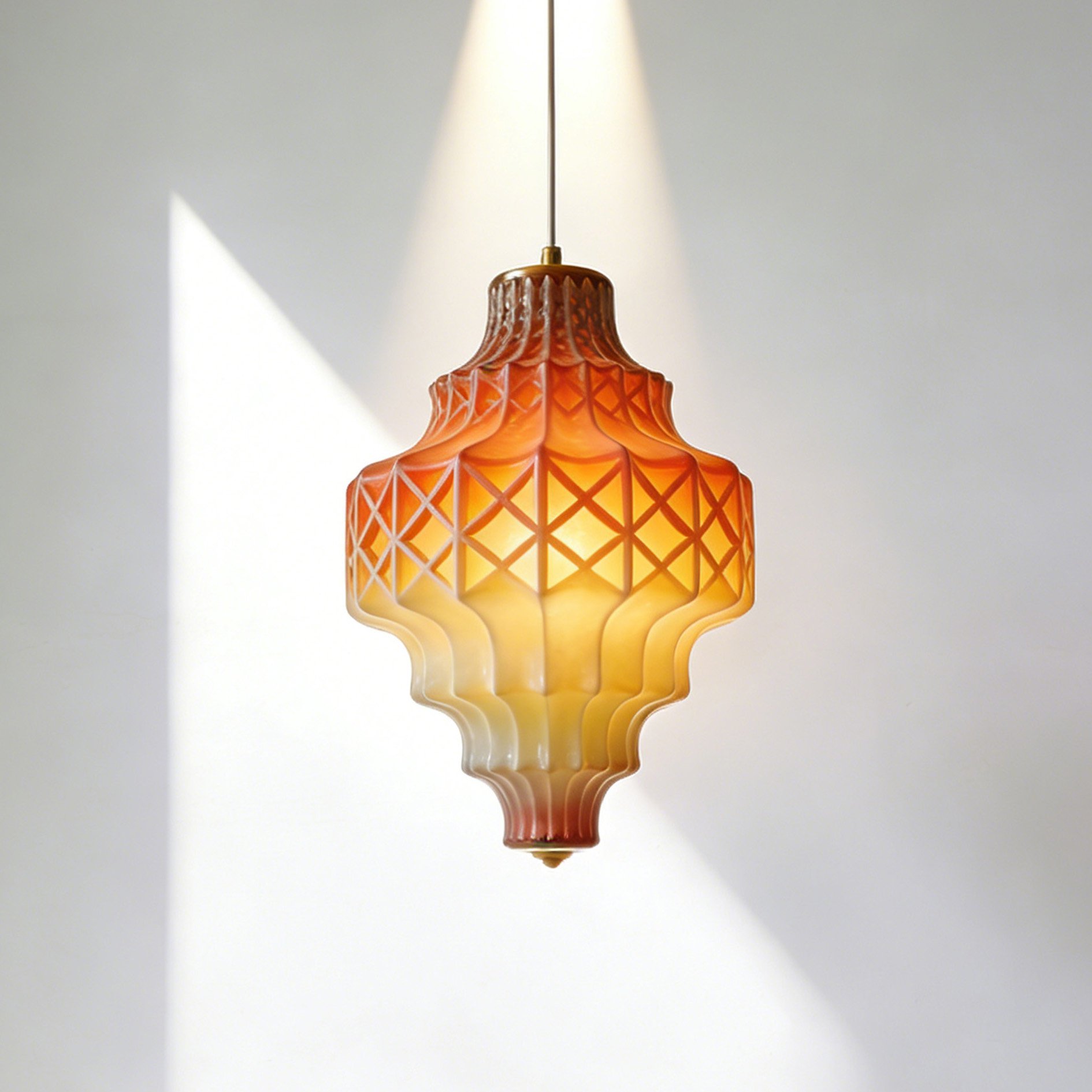 Lámpara colgante artística y creativa