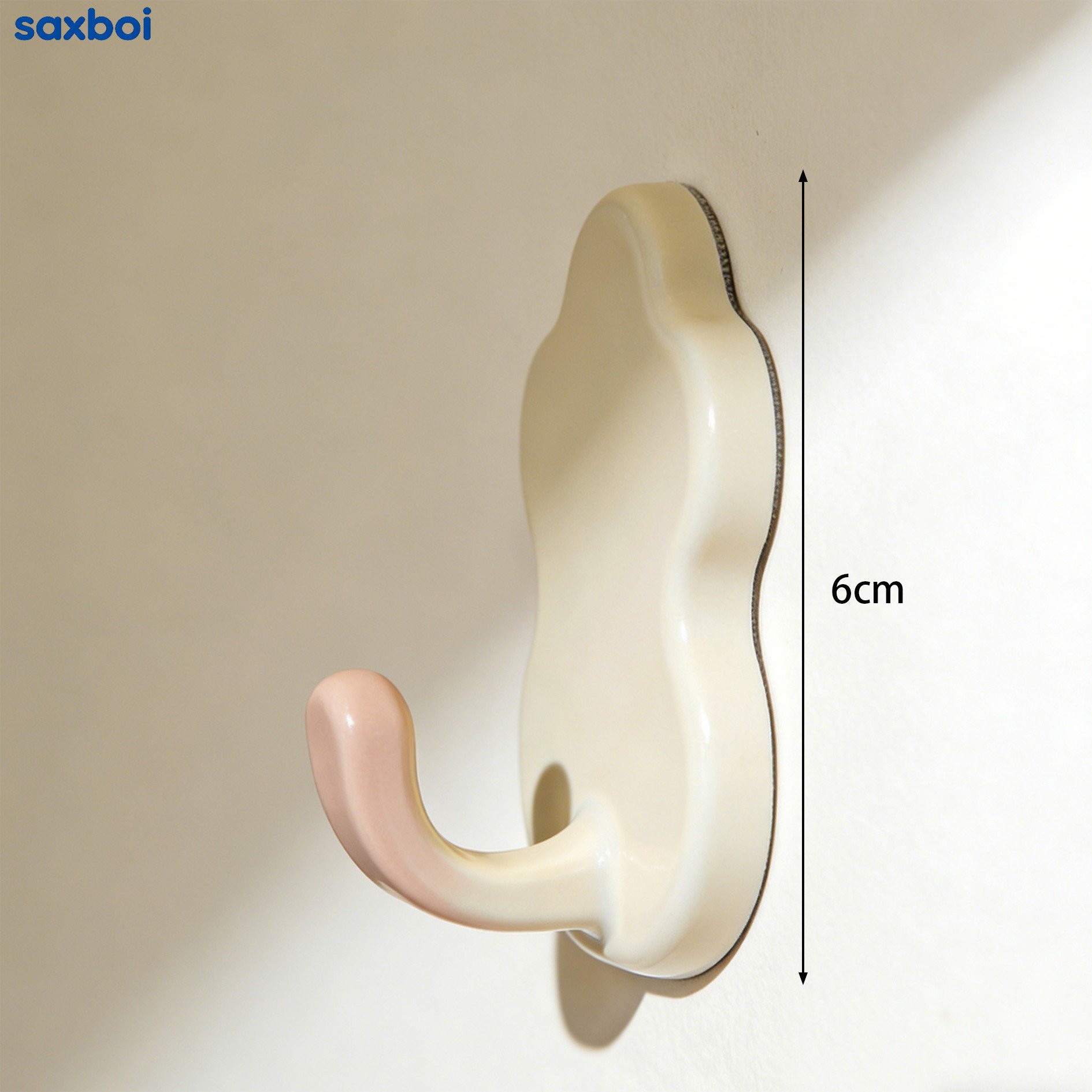 ツートンウェーブフック40個セットの全体画像