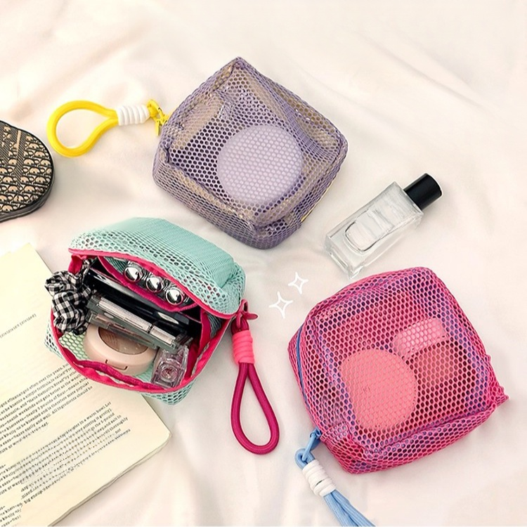 Dopamine Cosmetic Organizer Bag Storage Bag Travel Storage Wash Mini