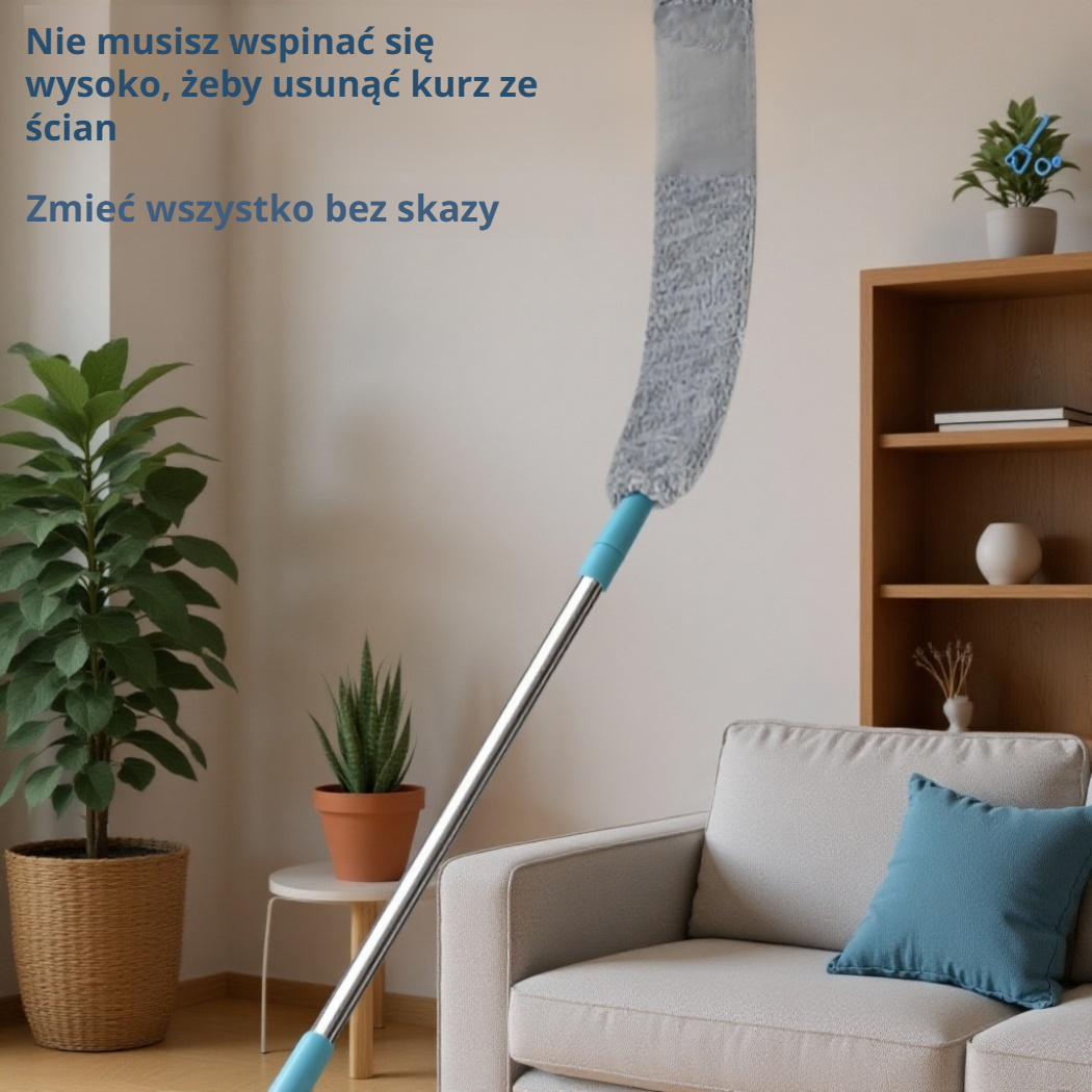  Regulowana szczotka do czyszczenia kurzu do domu