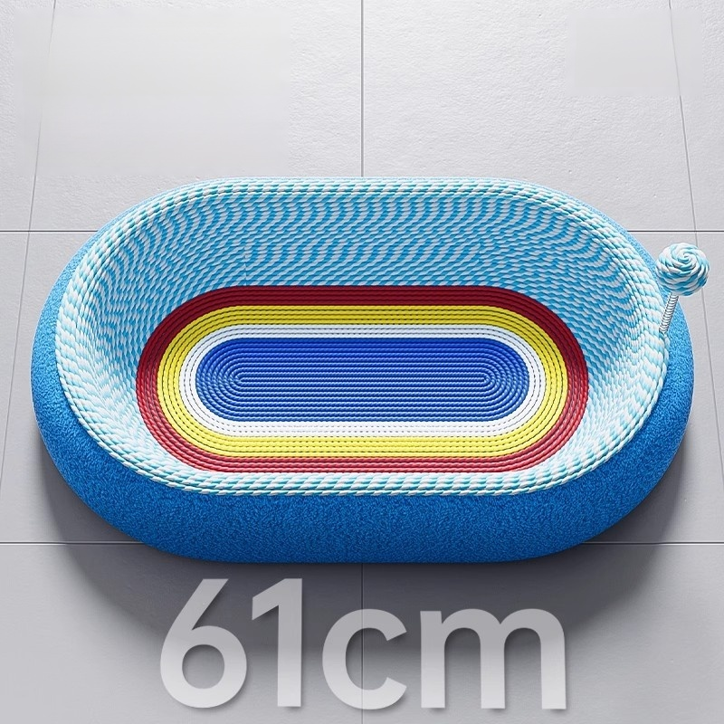 猫用ベッドと爪とぎが一体となった寝床