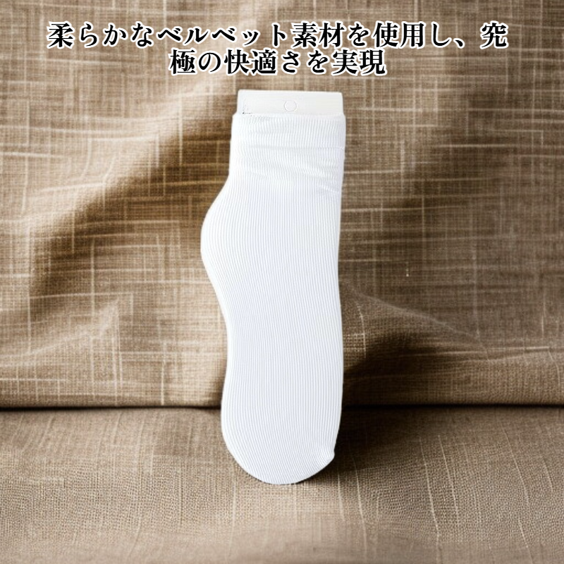 韓国風ミドル丈レディースソックス