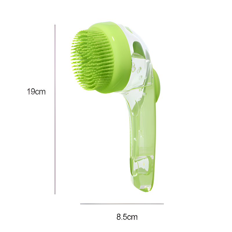 Brosse de nettoyage liquide multifonctionnelle pour shampoing