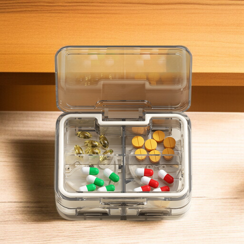 다기능 이중 밀봉 약품 수납함