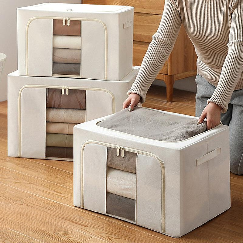 Visual linen storage box