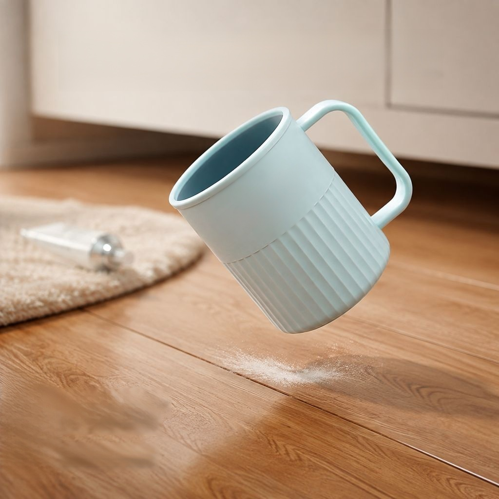Creative Two-Tone Toothbrush Cup