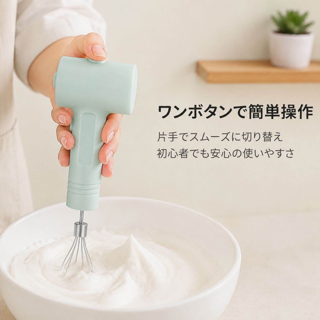 家庭用小型ハンドミキサー