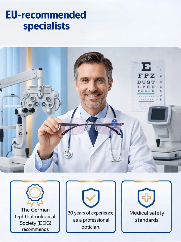 America’s first "Smart Zoom" technology that brings your vision back to age 20! 