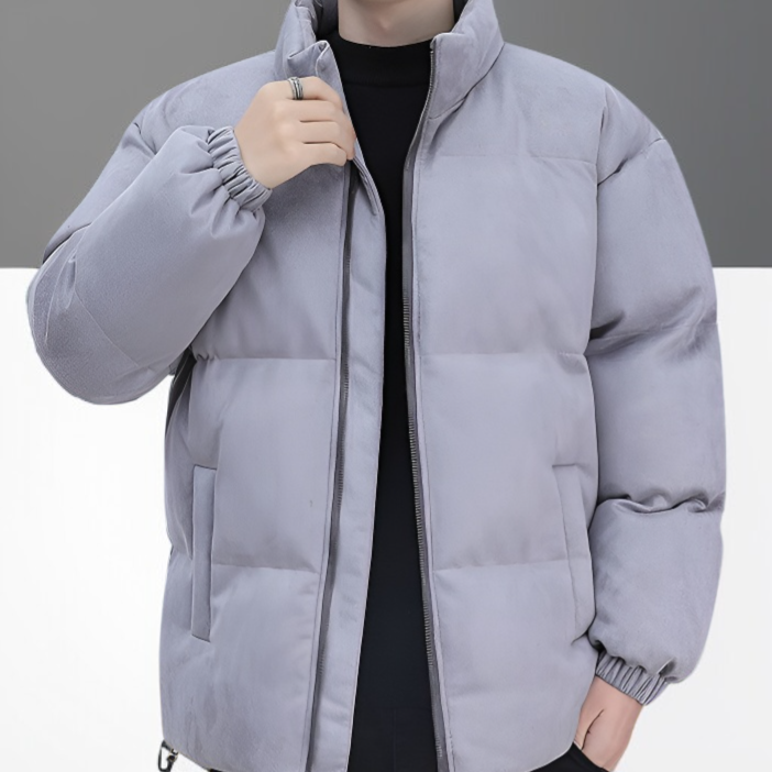 남자 캐주얼 빅사이즈 도톰 패딩 패딩 남자 빵옷 사슴털에 두꺼운 솜저고리