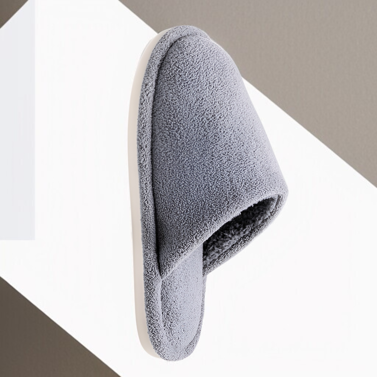 รองเท้าแตะผ้าฝ้ายป้องกันแบคทีเรียสำหรับผู้ชายและผู้หญิง