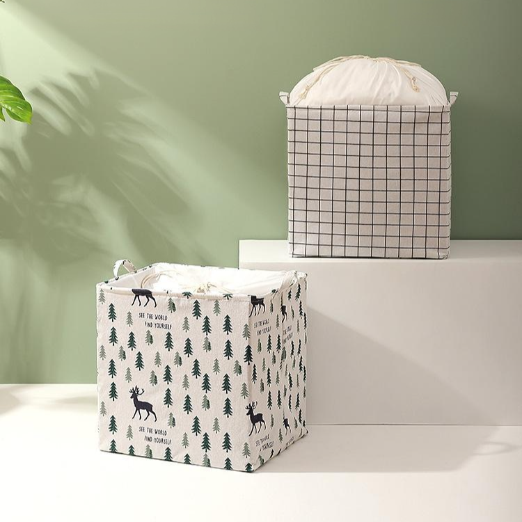 巨無霸布藝棉被衣物收納筐