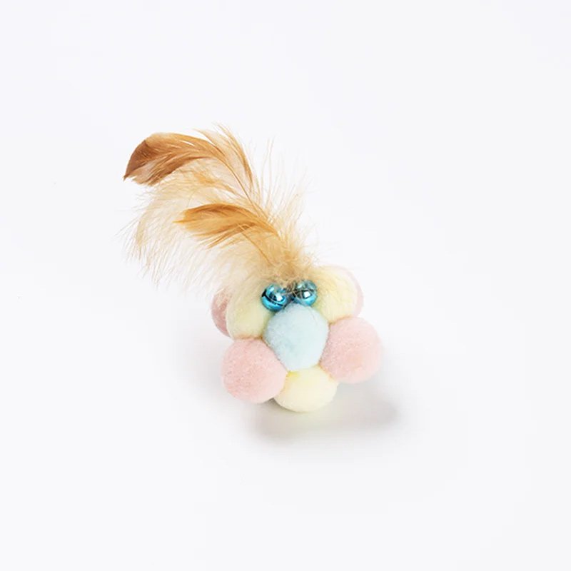 ของเล่นสัตว์เลี้ยงตุ๊กตาบอล