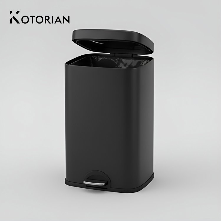 Odpadkový koš s výklopným víkem