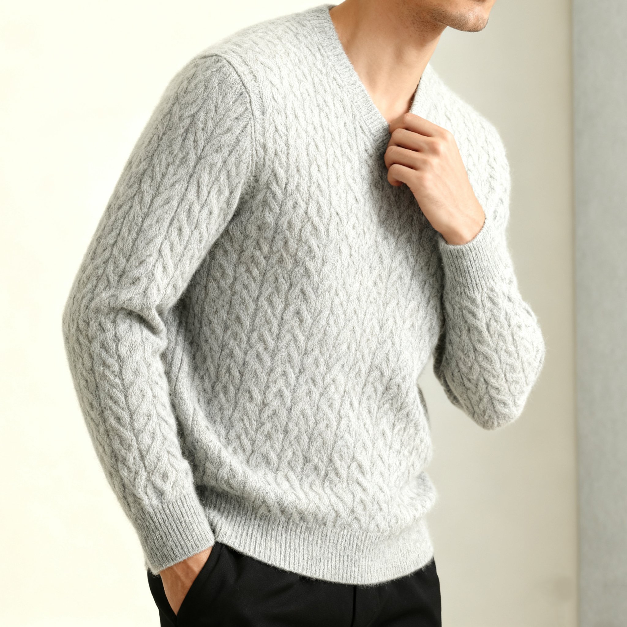 冬の暖かいファッションコーディネート