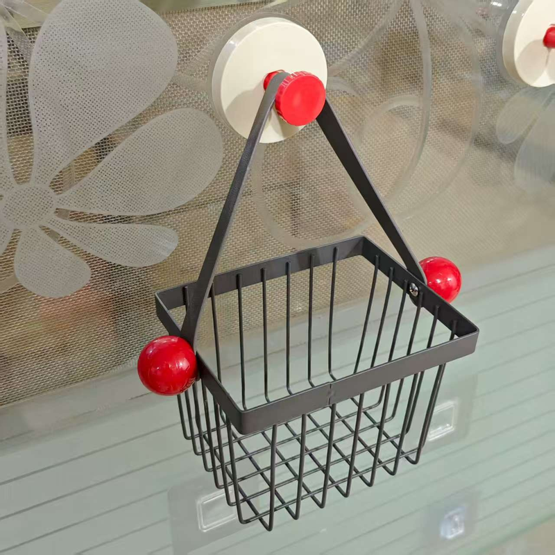 多機能キッチン壁掛け収納バスケット ネギ・ショウガ・ニンニク整理用