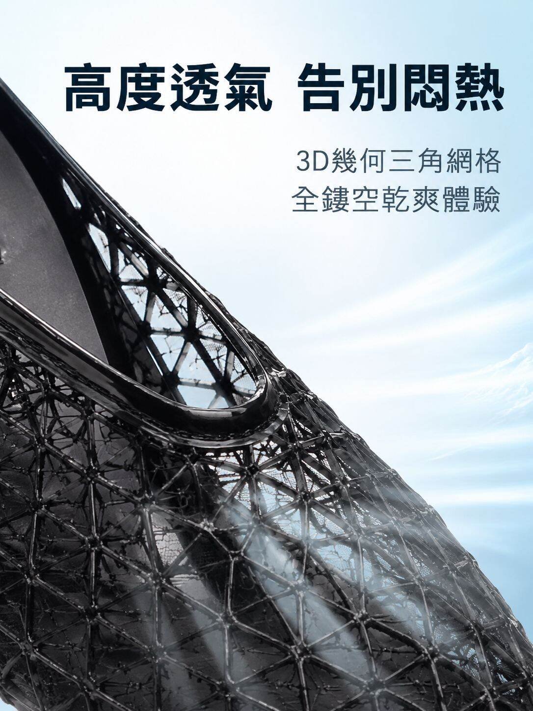 夏季大尺碼女式時尚透氣平底編織半拖鞋
