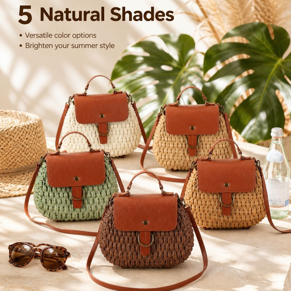 Minimalist Elegant Beach Holiday Photo Tote