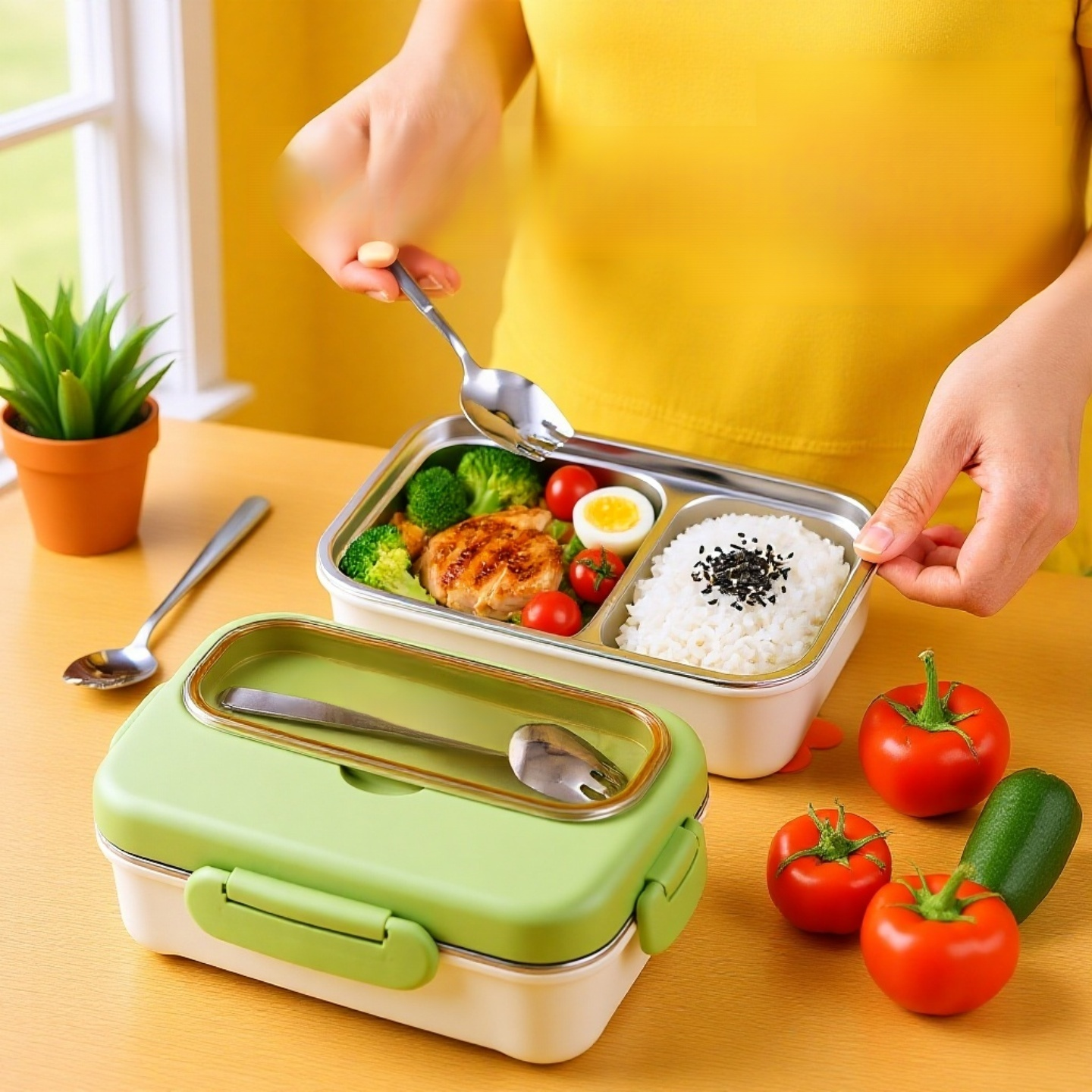 어린이용 보온 도시락